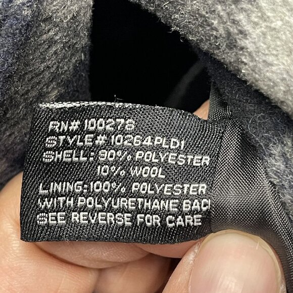 Last Kiss Wool & Polyester Blend Cropped Double-Breasted Jacket XL - Picture 4 of 6